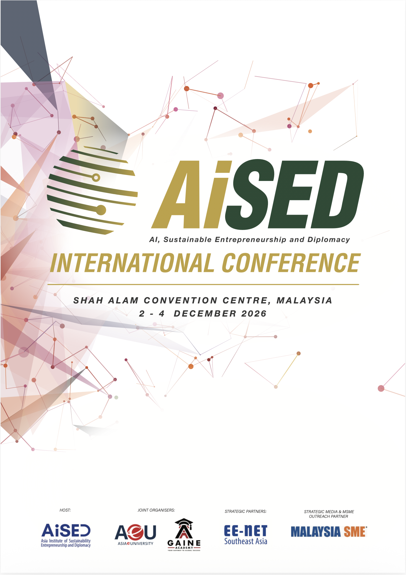 AiSED International Conference 2026 prospectus cover